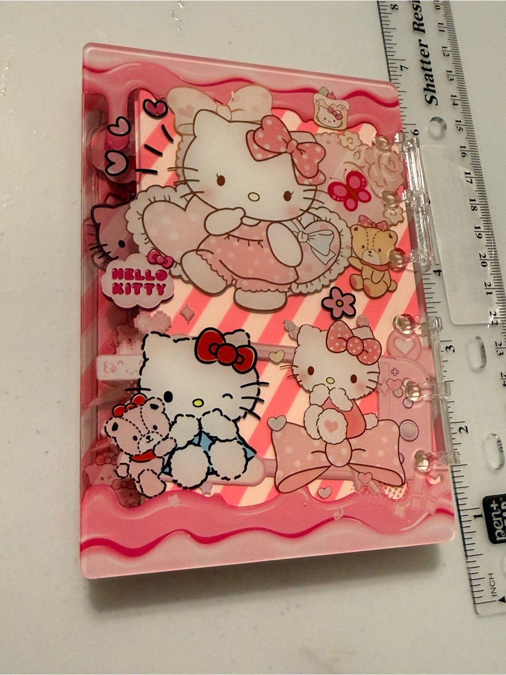 Hello Kitty Pink Shaker Notebook - Picture 4 of 5